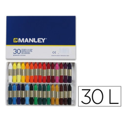  Ceras de colores Manley (estuche de 30 colores)