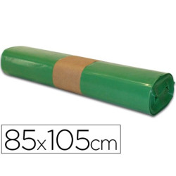 Bolsas de basura industriales de 850 x 1050 mm en color verde