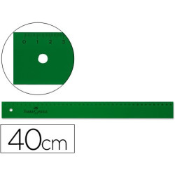Regla serie técnica Faber Castell de 40 cm.