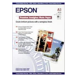 Papel fotografico Epson Premium Semigloss semibrillo A-3 251 grs
