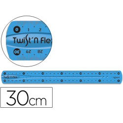 Regla flexible Maped Twist´n Flex de 30 cm.