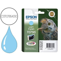 Cartucho EPSON SP-1400 tinta CIAN CLARO (T0795)