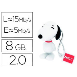  Memoria USB de 8 Gb. con forma de Snoopy