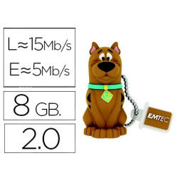  Memoria USB de 8 Gb. con forma de Scooby Doo