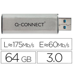  Memoria Flash USB 3.0 de 64 Gb de capacidad