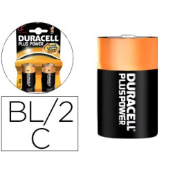  Pilas recargables Duracell estándar C LR14 (blister de 2 pilas)