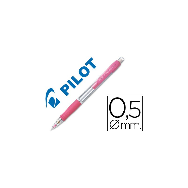  Portaminas PILOT Supergrip 0,5 mm cuerpo rosa