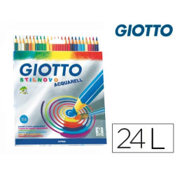 Lápices de colores Giotto Acquarell acuarelables (24 lápices)