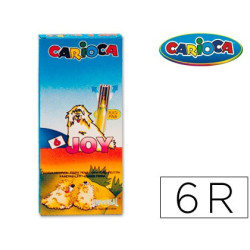 Rotuladores escolares Carioca Joy (6 colores)