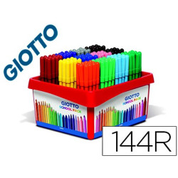 Rotuladores GIOTTO Turbo color Schoolpack punta media