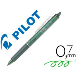 Bolígrafo borrable Pilot Frixion clicker retráctil verde lima