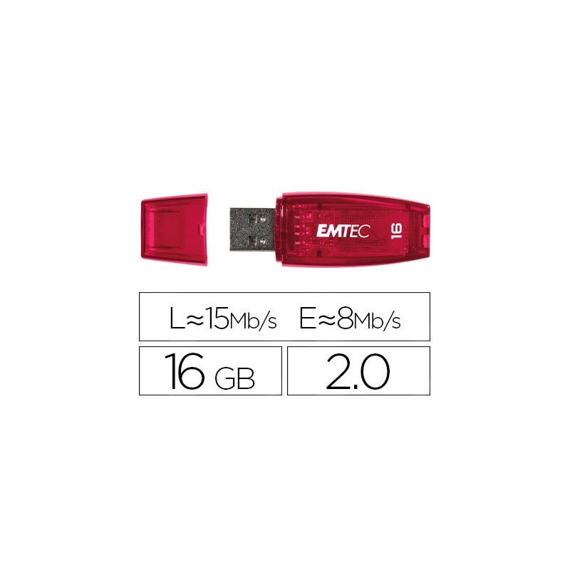 Memoria USB EMTEC de 16 Gb