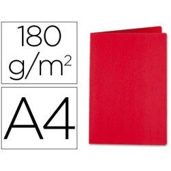 Subcarpeta de cartulina 180 A4 Roja (50 uds.)
