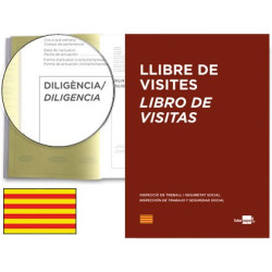 Libro  de Visitas en Catalán