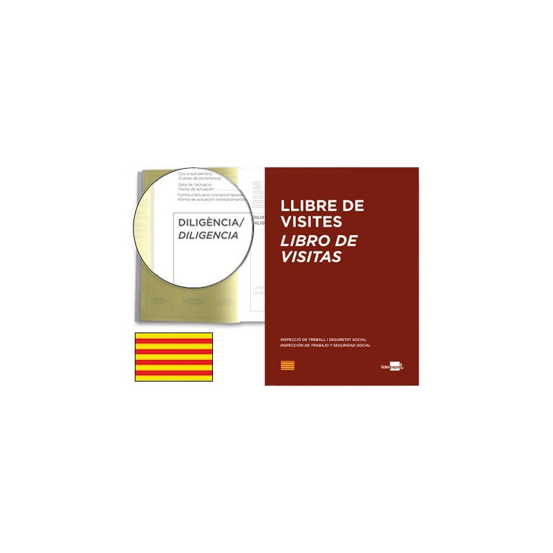 Libro  de Visitas en Catalán