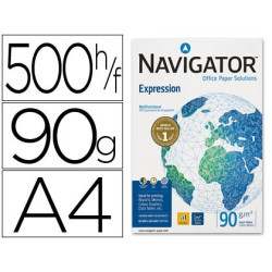Papel Navigator Inkjet superior espesura de 90 gr. (Caja 5 paquetes)