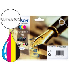 Cartucho EPSON 16XL multipack 4 colores (T1636)