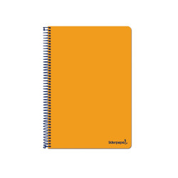 Cuaderno  SMART tamaño folio con cuadricula de 4 mm. NARANJA