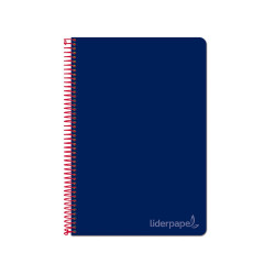 Cuaderno Witty tamaño cuarto con cuadricula de 4 mm color azul