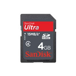 Tarjeta de Memoria SanDisk ULTRA II SD 4GB