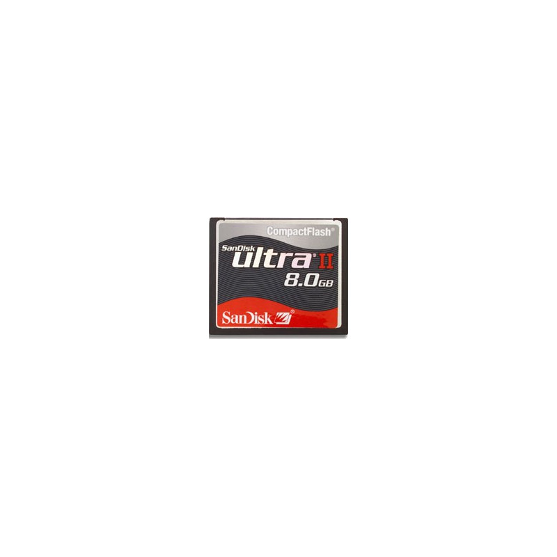 Tarjetas de Memoria SanDisk Compact Flash 8 GB ULTRA II