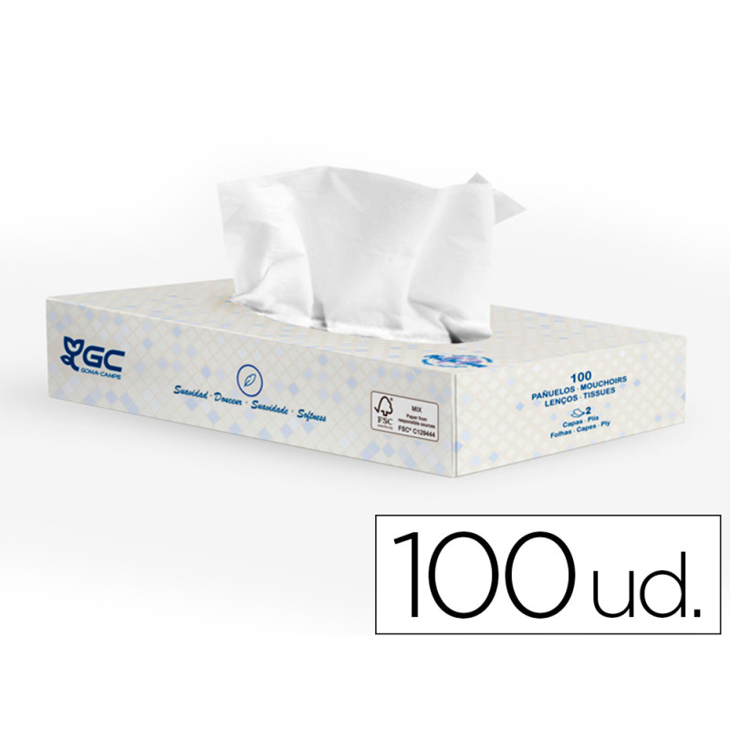 Caja de pañuelos de sobremesa Kleenex - El Compas online