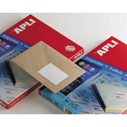 Caja Etiquetas APLI 52.5 x 21.2 mm. 100 hojas