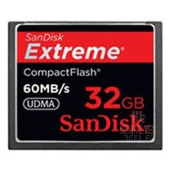 Tarjetas de Memoria Sandisk EXTREME Compact Flash 32GB
