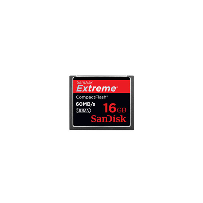 Tarjetas de Memoria Sandisk EXTREME Compact Flash 16GB