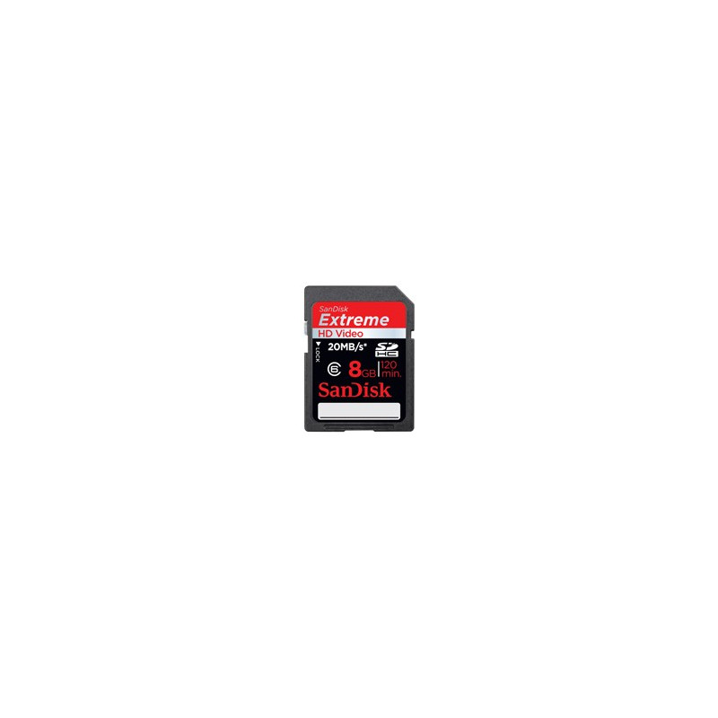 Tarjeta de Memoria SanDisk Secure Digital EXTREME III 8GB