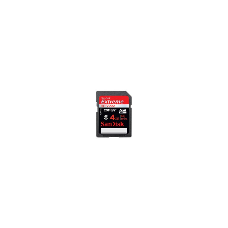 Tarjeta de Memoria SanDisk Secure Digital EXTREME III 4GB