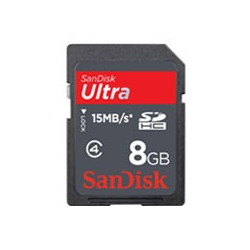 Tarjeta de Memoria SanDisk ULTRA II SD 8GB