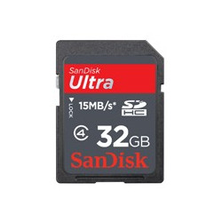 Tarjeta de Memoria SanDisk ULTRA II SD 32GB
