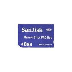 Tarjeta de Memoria Sandisk Memory Stick Pro Duo 8GB