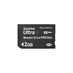 Tarjeta de Memoria Sandisk ULTRA II Memory Stick Pro Duo 2GB