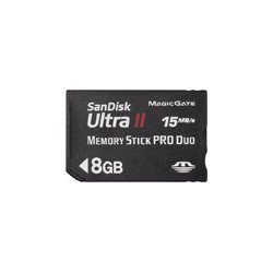Tarjeta de Memoria Sandisk ULTRA II Memory Stick Pro Duo 8GB