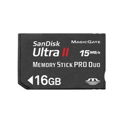 Tarjeta de Memoria Sandisk ULTRA II Memory Stick Pro Duo 16GB