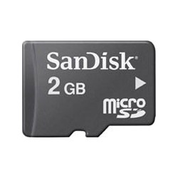 Tarjetas de Memoria Sandisk MICRO SD 2GB