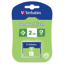 Tarjetas de Memoria Verbatim Compact Flash 2GB