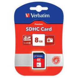 Tarjeta de Memoria Verbatim Secure Digital SDHC Clase 6 8GB