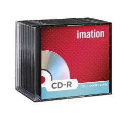 CAJA DE 10 CD-R IMATION 52x 700 MB/80 SLIM