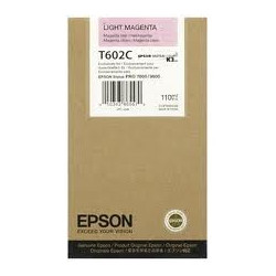 Cartucho EPSON T602C MAGENTA CLARO para PRO-7800/9800 (110 ml)