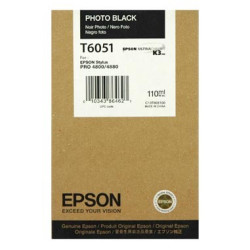 Cartucho EPSON T6051 NEGRO PHOTO para PRO-4880/4800 (110 ml.)