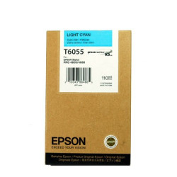 Cartucho EPSON T6055 CIAN CLARO para PRO-4880/4800 (110 ml.)
