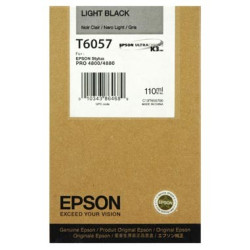 Cartucho EPSON T6057 GRIS para PRO-4880/4800 (110 ml.)