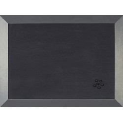 Tablero de anuncios Kamashi negro antracita (45 x 60 cm.)