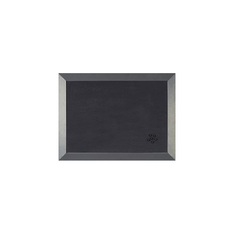 Tablero de anuncios Kamashi negro antracita (45 x 60 cm.)