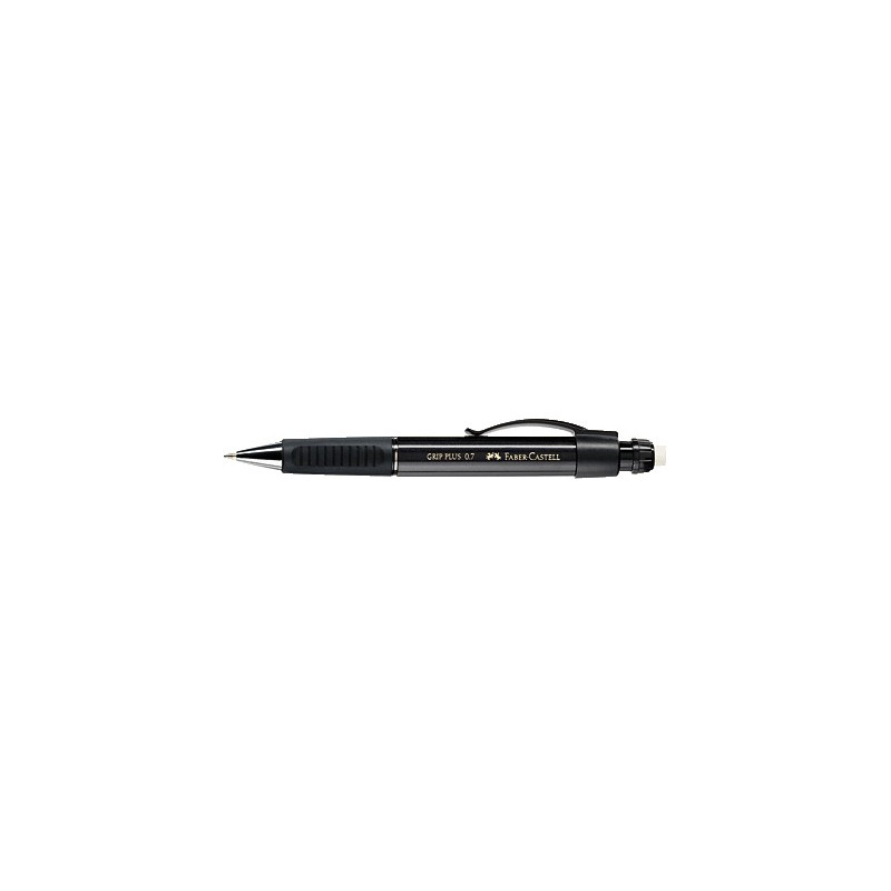 Portaminas Faber-Castell Grip Plus de 0,7 mm. negro