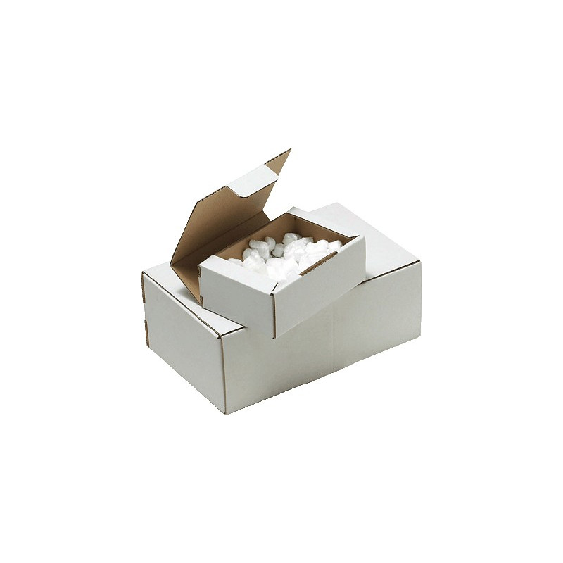 Caja Postal Blanca de 250 x 200 x 100 mm. (10 cajas)